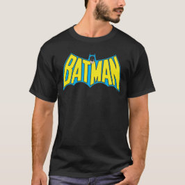 Batman |  Geel Blauwe Logo Tri-Blend Shirt
