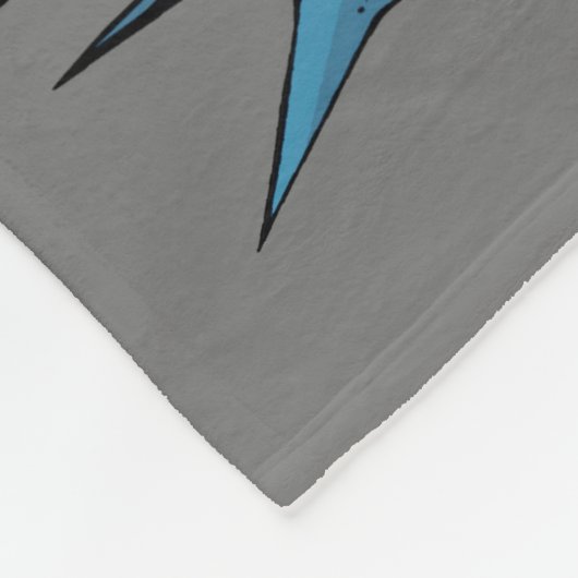 Batman gehuld in schaduw fleece deken (Hoek)