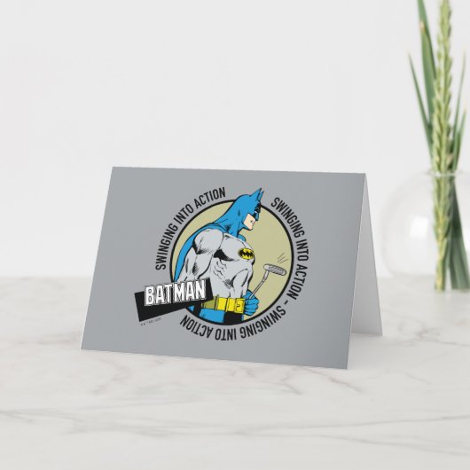 Batman Golfing - Ingrijpen Kaart (Voorkant)