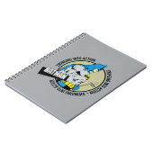 Batman Golfing - Ingrijpen Notitieboek (Linkerzijde)