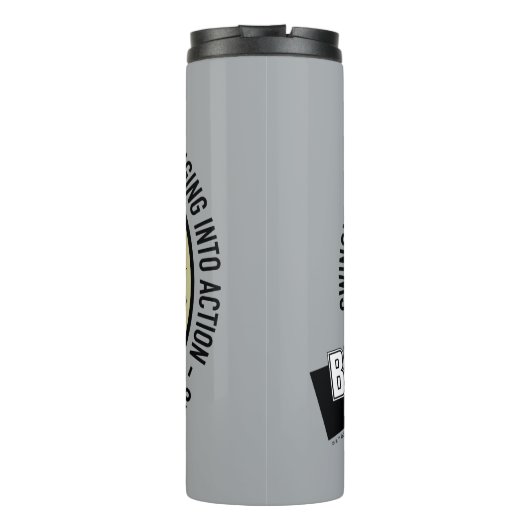 Batman Golfing - Ingrijpen Thermosbeker (Achterkant)