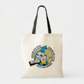 Batman Golfing - Ingrijpen Tote Bag (Voorkant)