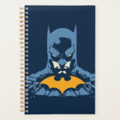 Batman gooide de buis door met gouden Logo Planner (Voorkant)
