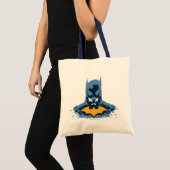 Batman gooide de buis door met gouden Logo Tote Bag (Voorkant (product))