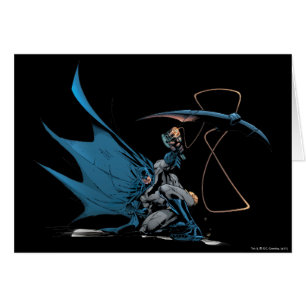 Batman gooit baterang