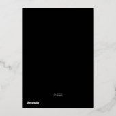 Batman - Gotham City | Aanbesteding op zondag Folie Uitnodiging (Achterkant)