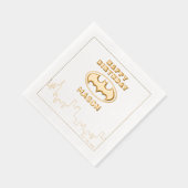 Batman - Gotham City | Geboortedag Folie Servetten (Rechts)