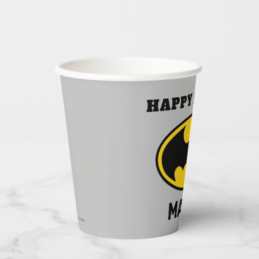 Batman - Gotham City | Geboortedag Papieren Bekers (Voorkant)