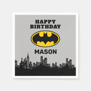 Batman - Gotham City Geboortedag Servet