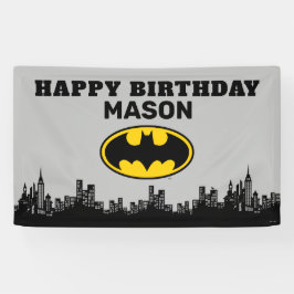 Batman - Gotham City | Geboortedag Spandoek