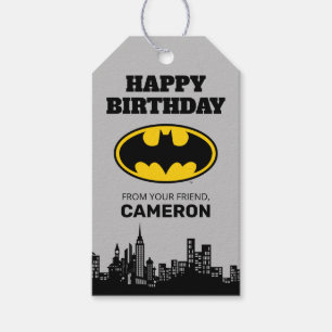 Batman - Gotham City Gefeliciteerd Van Cadeaulabel
