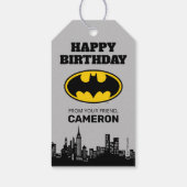 Batman - Gotham City Gelukkige Verjaardag Van Cadeaulabel (Achterkant)