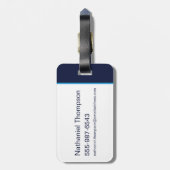 Batman Gotham City Night Patrol Bagagelabel (Achterkant verticaal)