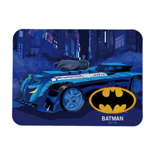 Batman Gotham City Night Patrol Magneet (Horizontaal)
