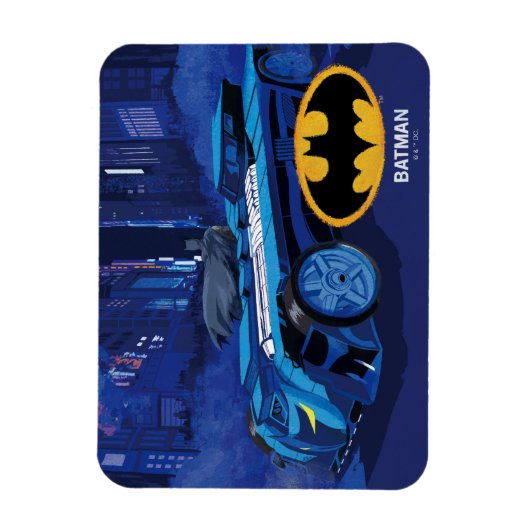 Batman Gotham City Night Patrol Magneet (Verticaal)