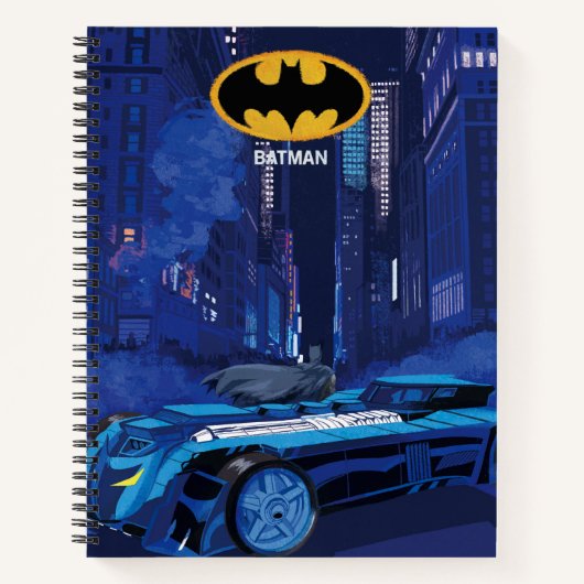 Batman Gotham City Night Patrol Notitieboek (Voorkant)