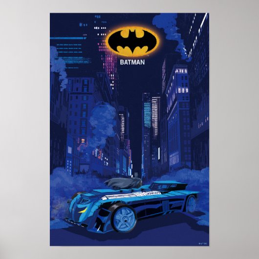 Batman Gotham City Night Patrol Poster (Voorkant)