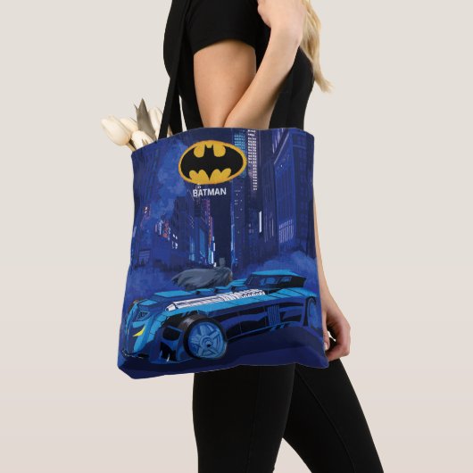 Batman Gotham City Night Patrol Tote Bag (Dichtbij)