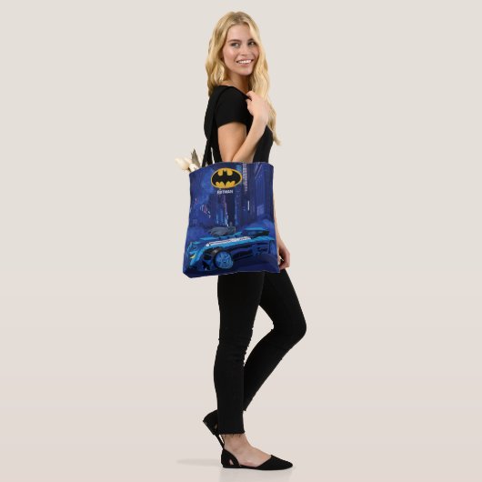 Batman Gotham City Night Patrol Tote Bag (Op model)