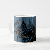 Batman Gotham City Paint Drip Graphic Koffiemok (Voorkant links)