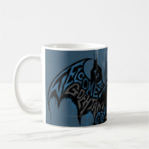 Batman Gotham City Paint Drip Graphic Koffiemok
