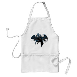 Batman Gotham City Paint Drip Graphic Standaard Schort