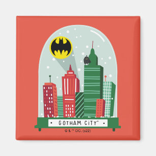 Batman Gotham City™ SneeuwWereldbol Grafisch Magneet