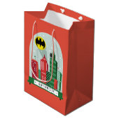 Batman Gotham City™ SneeuwWereldbol Grafisch Medium Cadeauzakje (Voorkant Gekanteld)