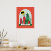 Batman Gotham City™ SneeuwWereldbol Grafisch Poster (Keuken)