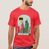 Batman Gotham City™ SneeuwWereldbol Grafisch T-shirt (Voorkant)