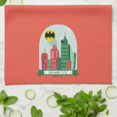 Batman Gotham City™ SneeuwWereldbol Grafisch Theedoek (Gevouwen)