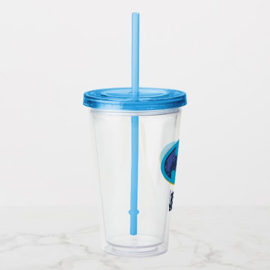 Batman | Gotham City Symbool Acryl Drinkbeker (Rechts)