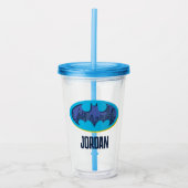 Batman | Gotham City Symbool Acryl Drinkbeker (Voorkant)