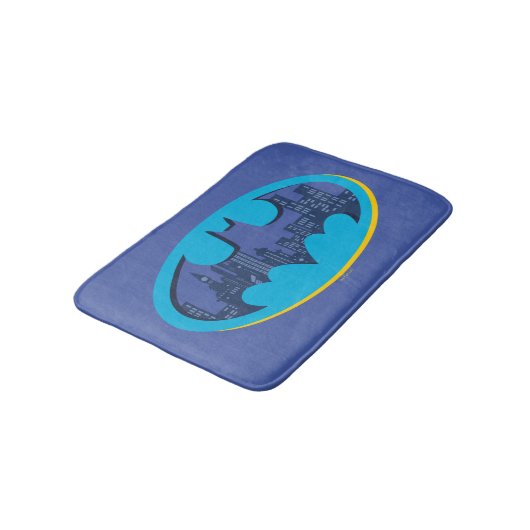 Batman | Gotham City Symbool Badmat (Gekanteld)