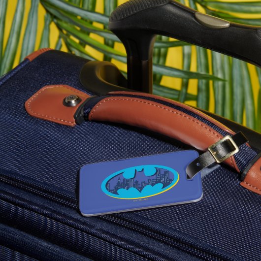 Batman | Gotham City Symbool Bagagelabel (Voorkant Insitu 3)