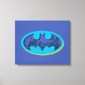Batman | Gotham City Symbool Canvas Afdruk (Voorkant)
