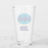 Batman | Gotham City Symbool Glas (Achterkant)