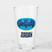 Batman | Gotham City Symbool Glas (Voorkant)