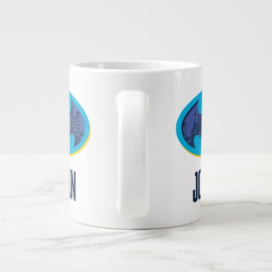 Batman | Gotham City Symbool Grote Koffiekop (Achterkant)
