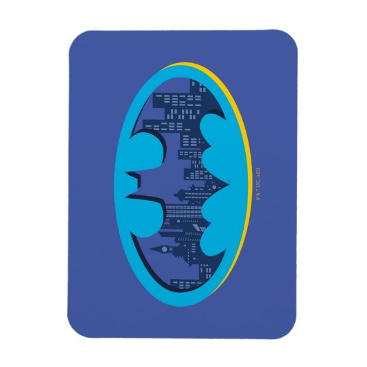Batman | Gotham City Symbool Magneet (Verticaal)