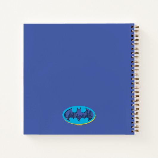 Batman | Gotham City Symbool Notitieboek (Achterkant)