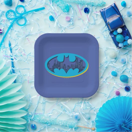 Batman | Gotham City Symbool Papieren Bordje (Feest)