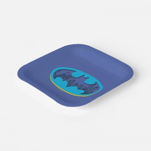 Batman | Gotham City Symbool Papieren Bordje (Gebogen)