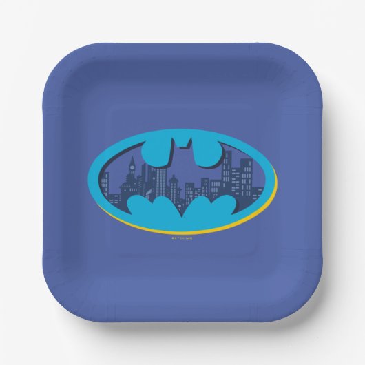 Batman | Gotham City Symbool Papieren Bordje (Voorkant)