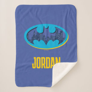 Batman Gotham City Symbool Sherpa Deken