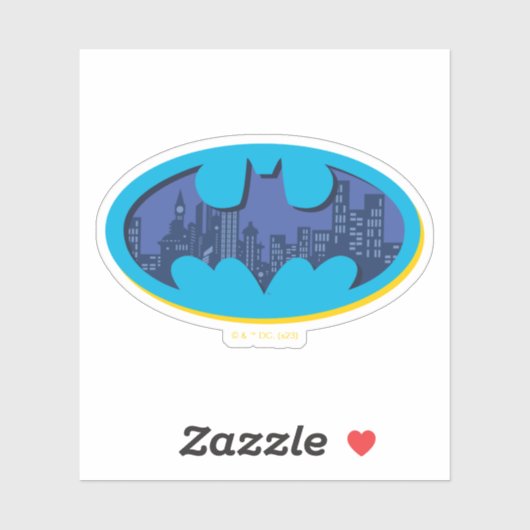 Batman | Gotham City Symbool Sticker (Vel)