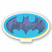 Batman | Gotham City Symbool Sticker (Voorkant)