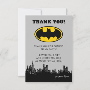 Batman Gotham City Verjaardag Bedankt