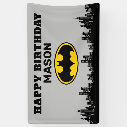 Batman - Gotham City | Verjaardag  Spandoek (Verticaal)