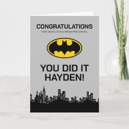Batman - Gotham City | Voorschoolse Afstuderen Kaart